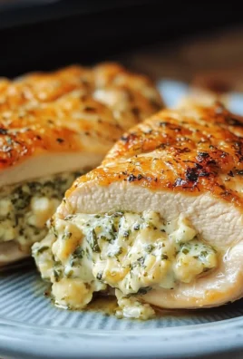 Cream Cheese and Herb Stuffed Chicken