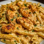 Creamy Cajun Chicken Penne Pasta