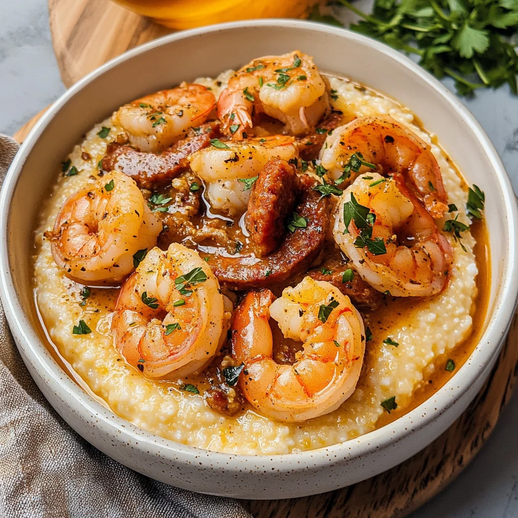 Creamy Lowcountry Shrimp and Grits