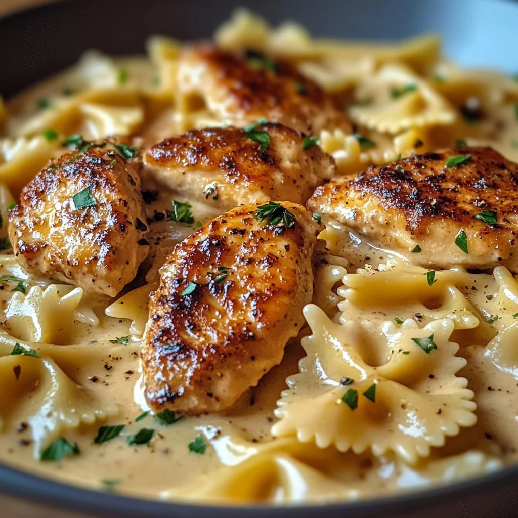 Creamy Marry Me Chicken Bowtie Pasta