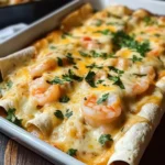 Creamy Shrimp Enchiladas
