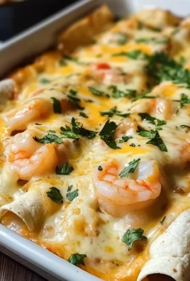 Creamy Shrimp Enchiladas