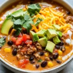 Creamy Taco Soup Recipe