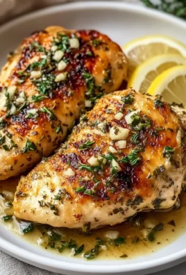 Crispy Copycat One-Pan Garlic Herb Lemon Chicken