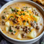 Crock Pot Hamburger Potato Soup
