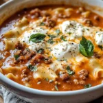 Crockpot Lasagna Soup