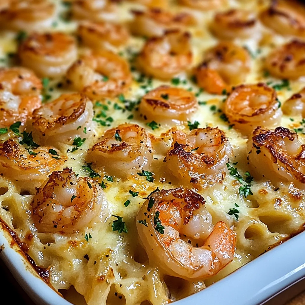 Delicious Shrimp Scampi Pasta Bake for Cozy Family Nights