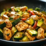 Easy Chicken Zucchini Stir Fry