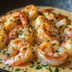 Easy Creamy Garlic Shrimp