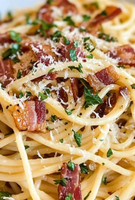 Easy Garlic Bacon Pasta Recipe