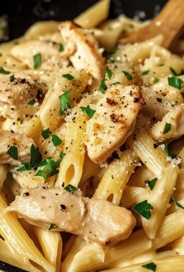 Easy Garlic Chicken Pasta