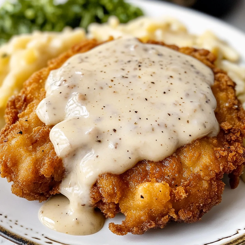 Grandma's Country Fried Steak with Gravy