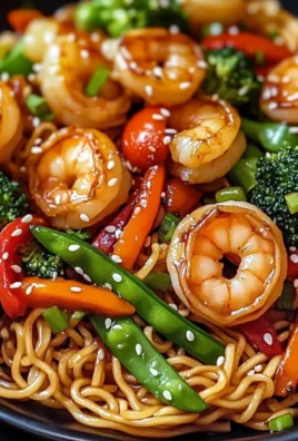 High-Protein Shrimp Stir Fry with Noodles (25-Minutes)