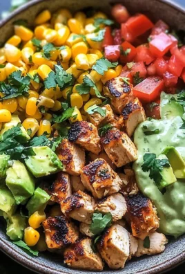 High Protein Chicken Burrito Bowl