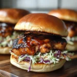 Honey Chipotle Chicken Sliders