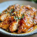Honey Garlic Crispy Chicken