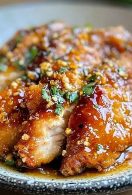 Honey Garlic Crispy Chicken