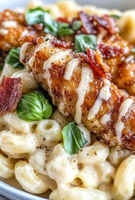Honey Pepper Chicken Mac and Cheese