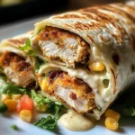 Keto Cheesy Garlic Chicken Wraps: Low-Carb, Big Flavor!