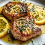 Lemon Butter Pork Chops