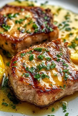 Lemon Butter Pork Chops