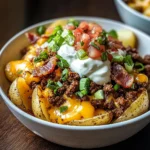 Loaded Potato Taco Bowls – Your Ultimate Meal Prep Dinner