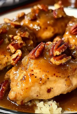 Maple Bourbon Pecan Chicken