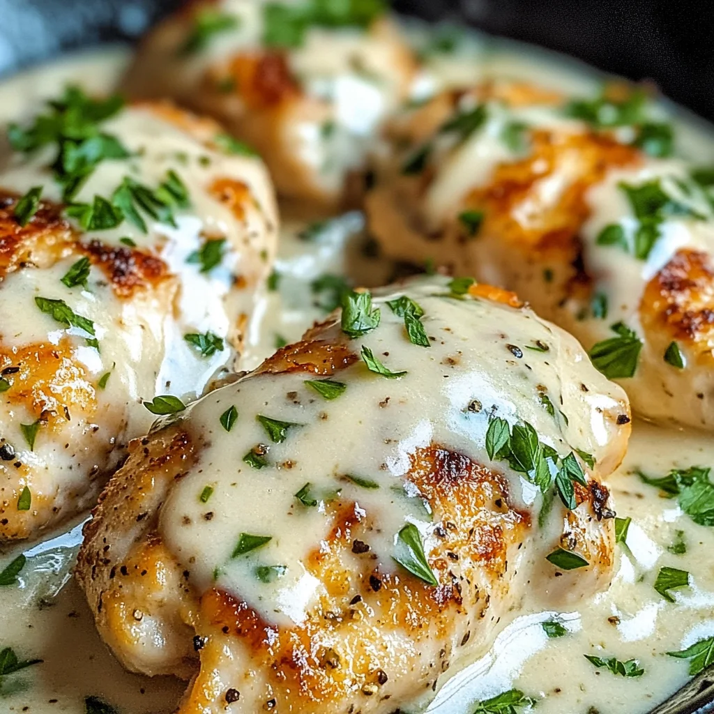 Melt-In-Your-Mouth Caesar Chicken