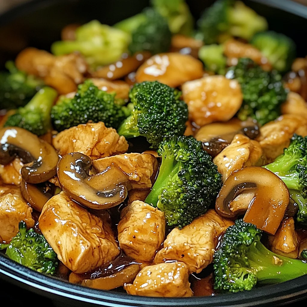 Next-Level Chicken, Broccoli & Mushroom Stir-Fry