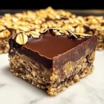 No Bake Chocolate Oatmeal Bars