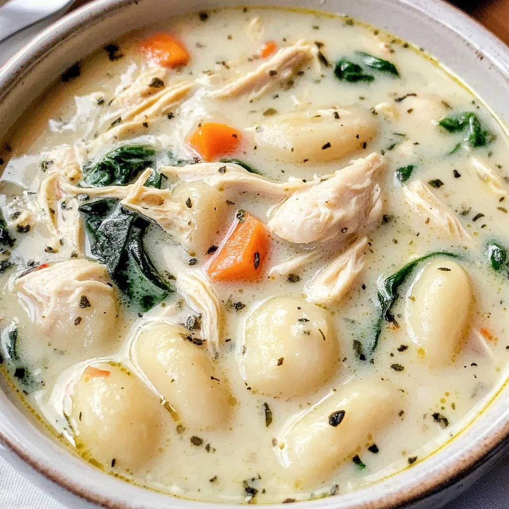 Olive Garden Chicken Gnocchi Soup