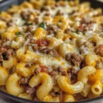 One-Pan Cheeseburger Macaroni