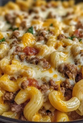 One-Pan Cheeseburger Macaroni