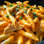 One-Pot Creamy Buffalo Chicken Pasta