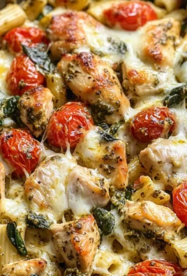 Pesto Chicken Pasta Bake