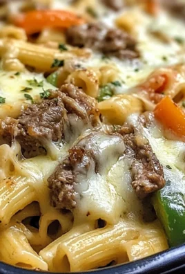 Philly Cheese Steak Pasta