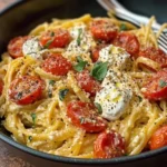 Roasted Tomato and Garlic Ricotta Pasta