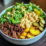 Savory Cheeseburger Bowl: Comfort Food Made Your Way