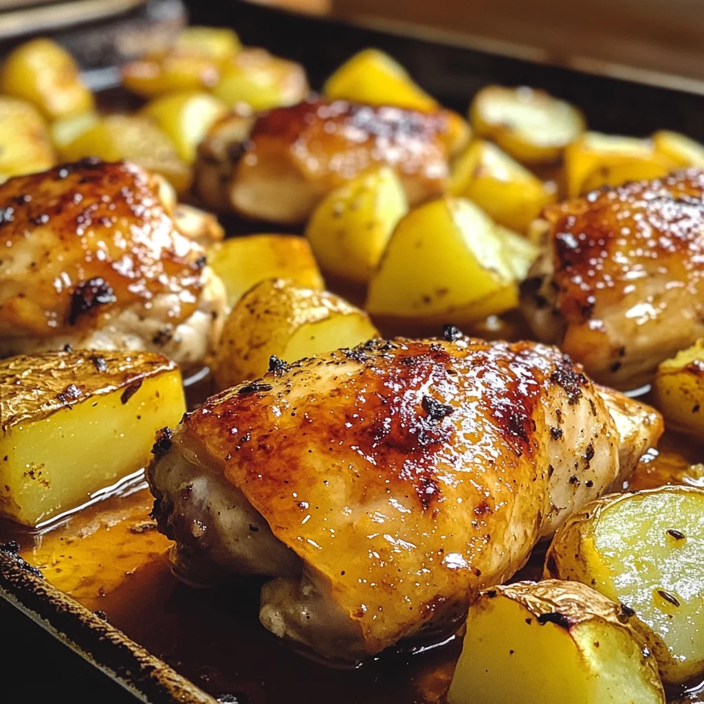 Sheet Pan Chicken and Potatoes