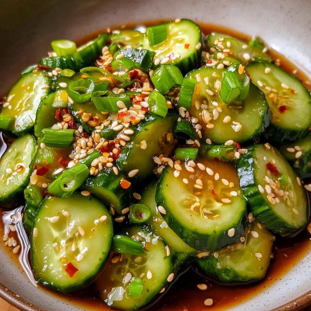 Spicy Asian Cucumber Salad