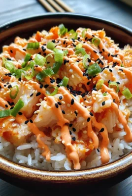 Spicy Crab Sushi Bowls