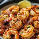 Spicy Oven Grilled Shrimp - moanaskitchen