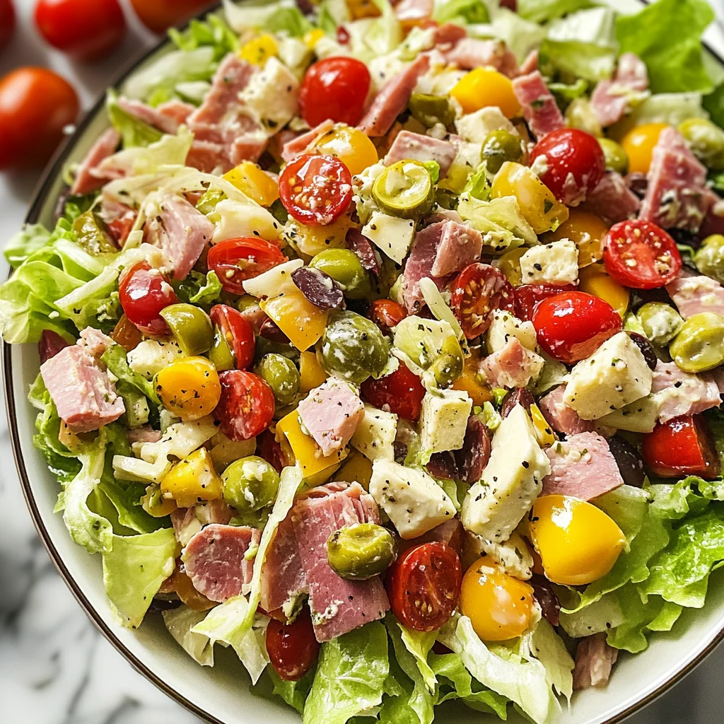Sub in a Tub (Jersey Mike’s Chopped Sub Salad)
