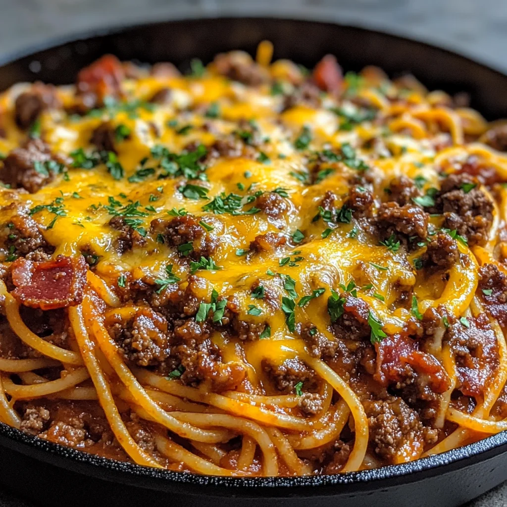 The Ultimate One-Pot Cowboy Spaghetti