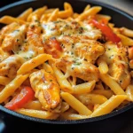 Bold & Zesty Buffalo Ranch Chicken Pasta Skillet