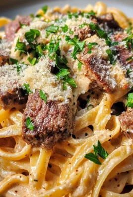 Buffalo Ranch Garlic Butter Steak Pasta