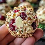Cranberry Walnut Cheese Balls