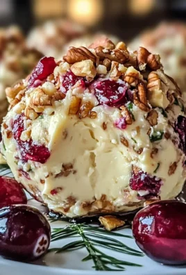Cranberry Walnut Cheese Balls