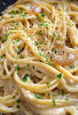 French Onion and Browned Butter Pasta
