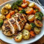 Herbed Chicken & Veggies with Roasted Potatoes A Rustic & Flavor-Packed Classic